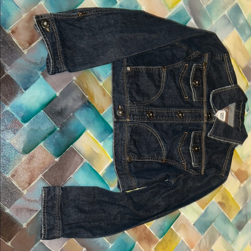 Limited Too Dark Blue Jean Jacket